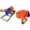 Popruh GEKO Popruh upínacie s ERGO račňou a hákom, 4m / 5T / 50mm (G02354)