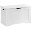 Úložný box Vasagle 76 x 48 x 40 cm biely