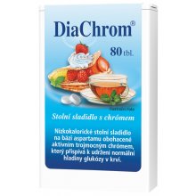 DiaChrom nízkokalorické sladidlo 80 tbl