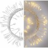 EMOS Lighting D3FW01 LED vianočná nano reťaz ježko 2,4 m 3x AA vnútorná teplá biela časovač