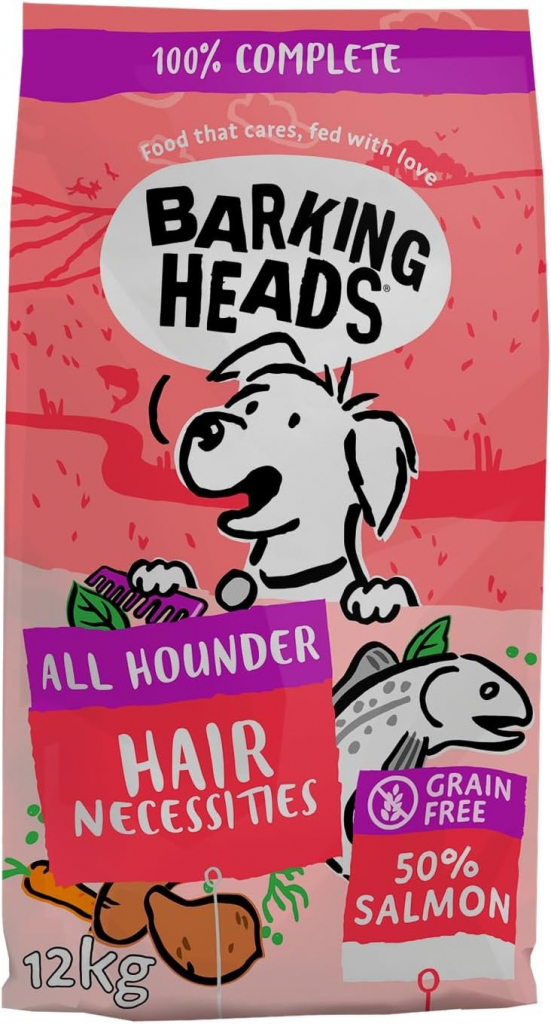 Barking Heads All Hounder Hair Necessities Salmon 12 kg