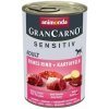 Animonda Gran Carno Sensitiv Adult Hovädzie so zemiakmi 400 g