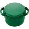 Green Dutch Oven - liatinový hrniec - okrúhly