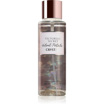 Victoria´s Secret Crystal Fragrance Velvet Petals Crystal, Telový sprej 250ml pre ženy