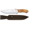 Nôž lovecký s pevnou čepeľou ALBAINOX MA 31657 Hunting Sport Knife - s drevenou rúčkou