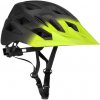 Spokey POINTER Cyklistická přilba s LED blikačkou, 58-61 cm, černo-žlutá