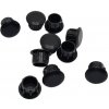 Záslepka okrúhla do otvorov - čierna - balenie 10 ks priemer: 8 mm