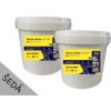 SET 2x ALF POLY FLEX 8kg (16kg) Hydroizolačná stierka s vláknami proti tlakovej a spodnej vode ( SET 16kg DOPRAVA ZDARMA! NOVÉ BALENIE, PÔVODNÁ)