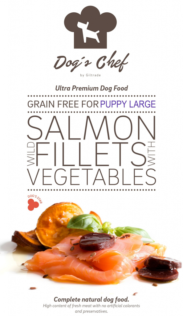 Dog\'s Chef Wild Salmon for Large Breed Puppies 15 kg