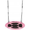 ECOTOYS BOC100 Hojdačka v tvare hniezda, 100 cm, ružová