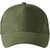 MALFINI Čepice 5P 307, unisex MAL-3070900 Khaki UNI