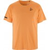 Craft PRO Hypervent Running Tee 2 triko pánské Barva: Oranžová, Velikost: L