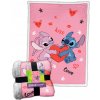 Lilo a Stitch Hřejivá deka Disney Stitch Love