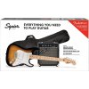 Fender Squier Sonic Stratocaster Pack 2-Color Sunburst