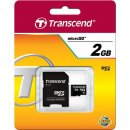 Transcend microSD 2GB + adapter TS2GUSD