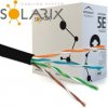 SOLARIX kábel vonkajší UTP PE CAT5E 305m/balenie SXKD-5E-UTP-PE