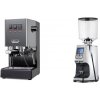 Gaggia New Classic EVO, grey + Eureka Atom Specialty 75, chrome