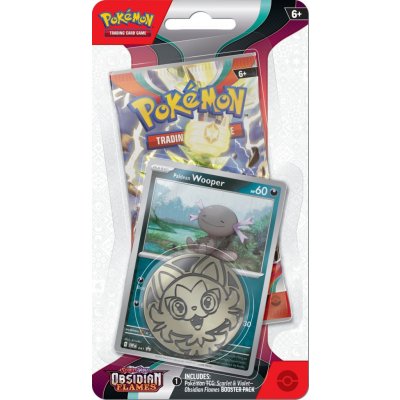 Pokémon TCG Obsidian Flames Checklane Blister - Paldean Wooper