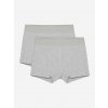 Detské chlapčenské boxerky z bambusu 2 ks v balení Minymo - sivé Veľkosť: 140