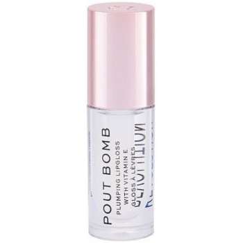 Makeup Revolution Pout Bomb lesk na pery pre väčší objem s vysokým leskom Glaze 4,6 ml