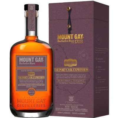 Mount Gay Port Cask 55% 0,7 l (kazeta)