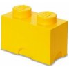 LEGO® úložný box 12,5 x 25 x 18 cm žltá