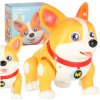 KIK Pes pes interaktívny robot Corgi svietiace uši hudba