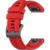 Remienok Solid Wristband červený pre Garmin Instinct 2X Solar
