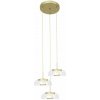 Rabalux 5393 Lorell závesné LED svietidlo 300mm 24W/2000lm 3000K IP20 zlatá