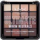 NYX Professional Makeup Ultimate Shadow paletka očných tieňov 03 Warm Neutrals 16 x 0,83 g