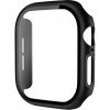 AppleKing matné puzdro s tvrdeným sklom pre Apple Watch 42mm (Series 10 / 11) - čierne - možnosť vrátiť tovar ZADARMO do 30tich dní