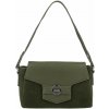 Dámska kabelka na rameno tmavo zelená - Coveri Melita zelená