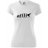Karate Evolúcia - kop - Dámske Fantasy športové (dresovina) - 2XL ( Biela )