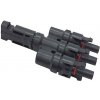 TIPA 03360269 Konektor pro solární panely MC4 rozbočení 1x konektor,3x zdířka