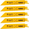 DeWALT DT2384 - Bimetalové pílové listy na kov do 3mm, 152mm, rýchle rezy, pre mečové píly, 5ks