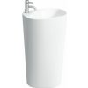 Voľne stojace umývadlo Laufen Palomba 52,5x43,5 cm bez otvoru pre batériu H8118044001091