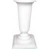 Váza Dama stojaca biela plastová š.13/v.28cm