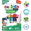 Súprava farieb v tyčinke na textil Carioca TEMPERELLO 10 ks