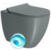 GSI PURA WC misa stojaca, Swirlflush, 36x55cm, spodný/zadný odpad, agave dual-mat SPH 880304