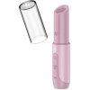 Satisfyer Secret Kiss Wave kompaktný masážny prístroj Air Wave ružový USB-C