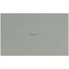 VILLEROY & BOCH Squaro Infinity obdĺžniková sprchová vanička z materiálu Quaryl, v úrovni podlahy/do niky, protišmyk (C), 1600 x 1000 x 40 mm, Morning Green, UDQ1610SQI2IV-R8