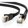 Ugreeen NW106 Ethernet RJ45 Flat network, Cat.7, STP, 2m, černý