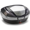 GIVI V 56NT TECH kufor maxi 4, čierny nelakovaný (MONOKEY), priehľadné odrazky, objem 56 ltr