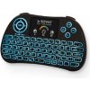 SAVIO KW-03 bezdrôtový ovládač s podsvietenou klávesnicou / Android TV Box / Smart TV / konzola / PC (KW-03)