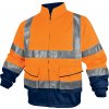 DELTA Delta Plus PRACOVNÁ BUNDA PHVES - Fluo oranžová-Nám. modrá, S Fluo oranžová-Nám. modrá, S