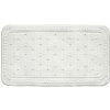 KELA Vaňová podložka KRETA PVC biela 72 x 36 cm KL-22361