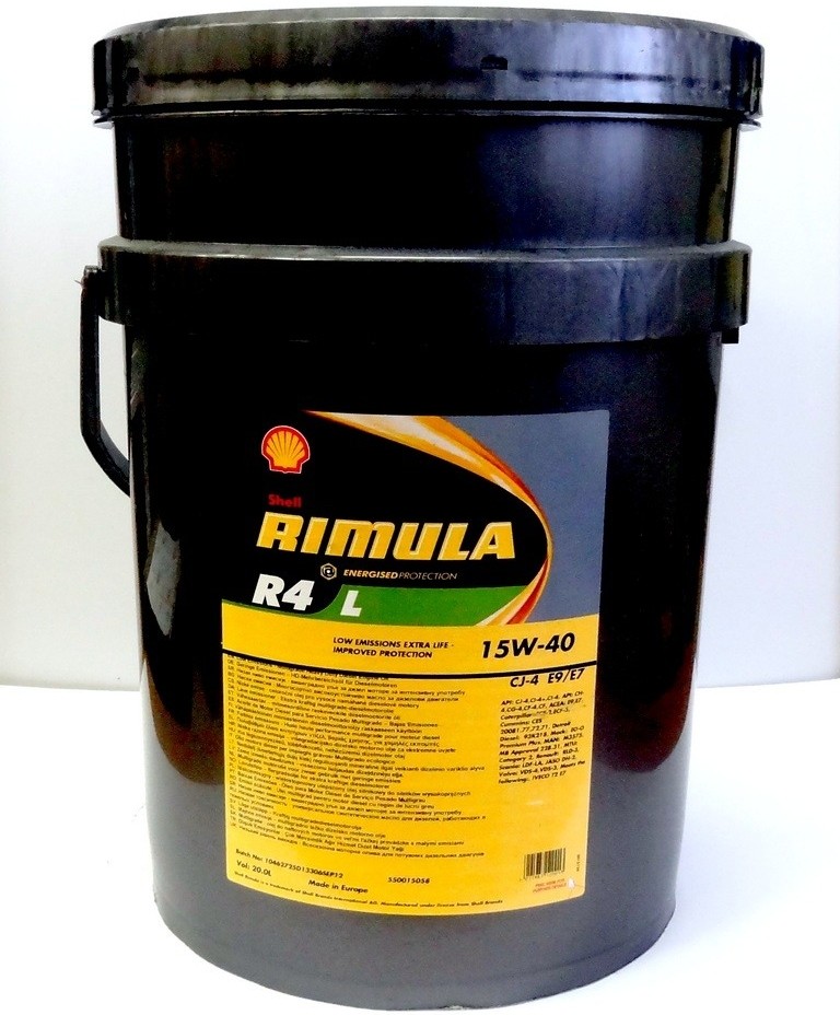 Shell Rimula R4 L 15W-40 20 l