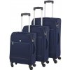 Cestovné kufre set 3ks Dielle S,M,L 211 L modrá
