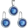 Swarovski Elements súprava 39091.3 matná modrá