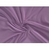 Kvalitex Saténové prestieradlo LUXURY COLLECTION svetlo fialovej rozmer 180x200 cm.